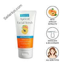 Beauty Formulas Apricot Face Scrub 30ml